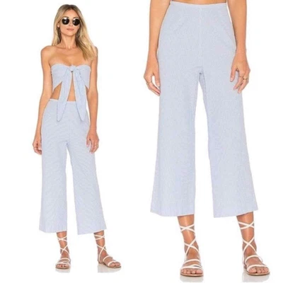 $57 • Buy STAUD X SOLID & STRIPED Ipanema Seersucker Pants Medium