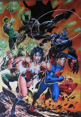 $19.99 • Buy Justice League Of America - Attack- Poster-Laminated Available-90cm X 60cm-Br...