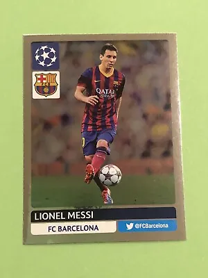 2013-14 Panini UEFA Champions League Album Stickers Lionel Messi #301 • $11.99