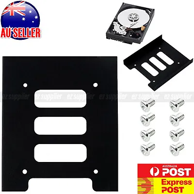 $3.98 • Buy 2.5 Inch To 3.5 Inch SSD HDD Adapter Rack Hard Drive SSD Mounting Bracket HOT
