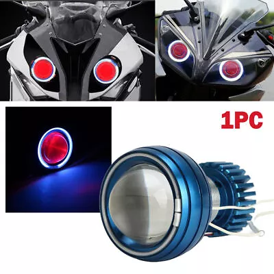 LED Projector Headlight Angel Demon Lights For Honda CBR600 CBR600RR CBR1000 • $43.99