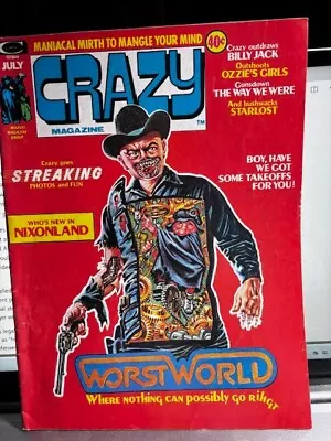 Marvel Mag Group  Crazy  Magazine July 1974 No 5 Issue • $6.95