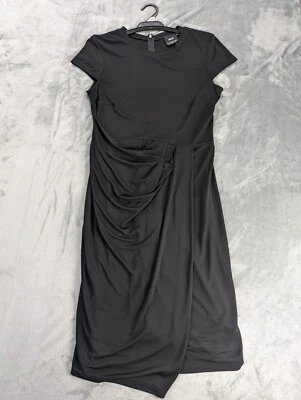 $16.99 • Buy ASOS BLACK MATERNITY DRESS WOMANS UK 12 STRETCHY In Good Pre-owned Condition.