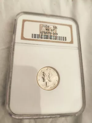 1939 Mercury Dime MS67 NGC OH • $89