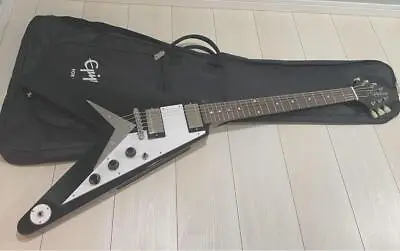 Epiphone Flying V Electric Guitar Black With Case Used • $799