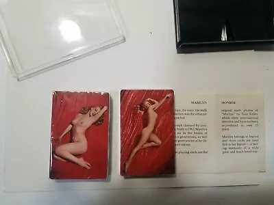 Vintage Original MARILYN MONROE Pin-up Playing Card Double Deck  UNOPENED  • $62.99