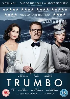 £3.99 • Buy Trumbo Bryan Cranston Diane Lane Helen Mirren Eone Uk Dvd New