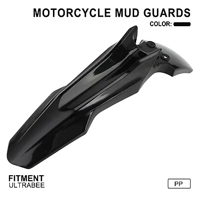 Ultra Bee Front Fender Motorcycle Fender Mud Guard For Sur Ron Ultra Bee Black • $24.99