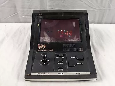 Sweet Retro Vtg 1982 Epoch Astro Command Electronic Tabletop Video Game WORKS! • $34