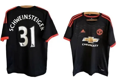 2015/2016 Adidas Manchester United Third Shirt 3rd Away (No. 31 Schweinsteiger) • £29.99