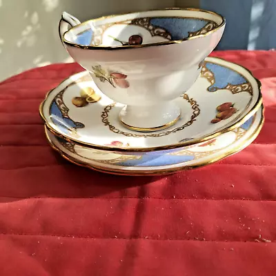 Hammersely & Co Vintage Tea Set Cup Saucer Side Plate • $109.95