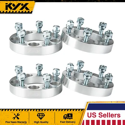 4pc 1  Thick 5x4.5'' 12x1.5 5x114.3 For Honda Civic Toyota Pickup Wheel Spacers • $58.90