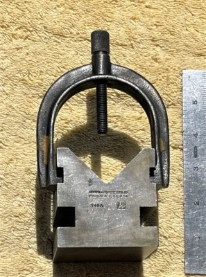 $39.95 • Buy Vintage Brown & Sharpe No.749a V Block With Clamp