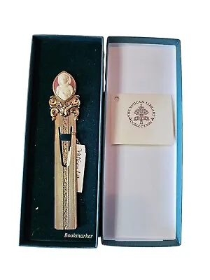 Vatican Library Collection Saint Jude Pray For Us Gold Tone Bookmark NIB  • $30