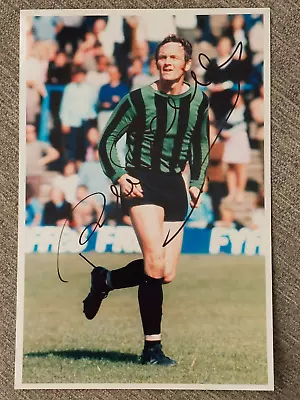 Roy Barry Coventry City Fc 1971 Signed 12x8 Inch Colour Photo • £10.99