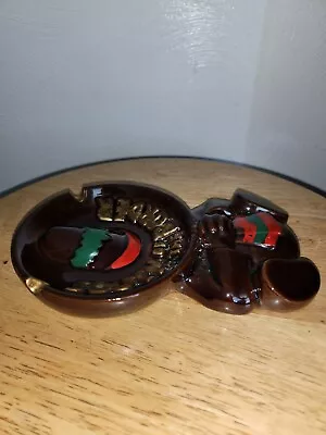 Vintage 1960's Sleeping Mexican South-of-the-Border Souvenir Ashtray - Japan • $7.99