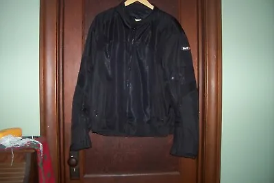 Women Summer Armour Motorcycle Jacket Size XL Black • $16