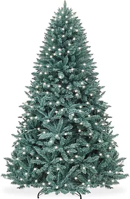 Best Choice Products 6ft Pre-Lit Blue Spruce Christmas Tree Artificial Full H... • $59.99