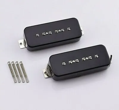 1 Set Epiphone Black Guitar P-90s Soap Bar Pickups For Epiphone SG / Les Paul LP • $59.99