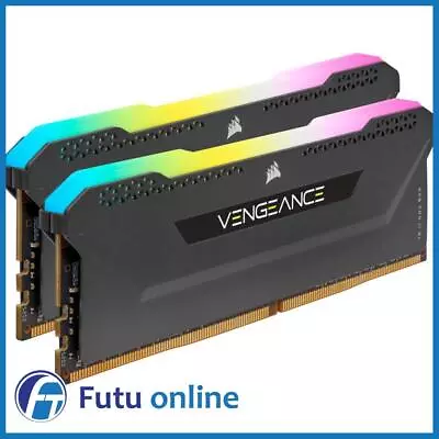 Corsair VENGEANCE RGB PRO SL 32GB 3600MHz CL18 RGB LED Black DDR4 Desktop RAM • $179