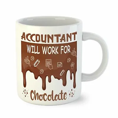 Accountant Gifts For Accountants - Funny Coffee Mug Gift - Accountant Will Work • £8.97