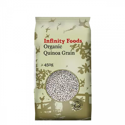 Infinity Foods Organic Quinoa Grain 450g • £7.99