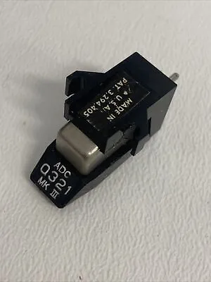 $41.71 • Buy Vintage ADC Phono Cartridge With Q321 Mk Iii Stylus Made In USA No Needle
