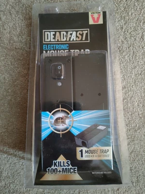 £19.99 • Buy Deadfast Electronic Mouse Trap