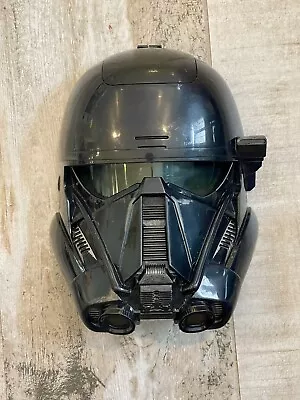 Star Wars Rogue One Imperial Death Trooper Voice Changer Mask Disney Hasbro-VGUC • $32.95