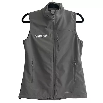 Marmot Women's Tempo Vest Medium Gray Outdoor Breathable Zippered Pockets NWT • $39.95