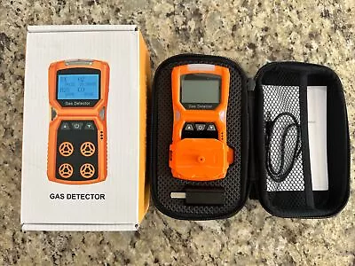 New Gas Detector CHNADKS Rechargeable 4 Gas Monitor EX H2S CO O2 W/ Digital LCD • $79.99