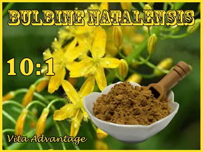 100% Pure Bulbine Natalensis 10:1 Extract Powder 50g. Bodybuilding - Muscle Gain • $17.75