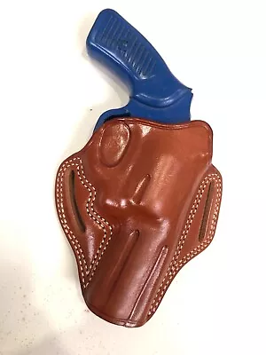 Leather Holster- S&W J Frame 3” Revolvers Model 640 RUGER SP101 3”(# 6203 BRN) • $56.01