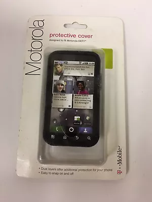 New  Black OtterBox Commuter Series Shell Gel Cover Case For Motorola Defy XT • $9.99
