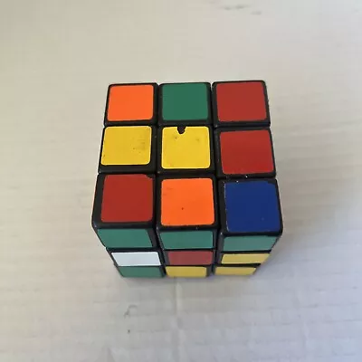 Vtg 80s Rubiks Cube 3x3- Needs The Solution • $12.99