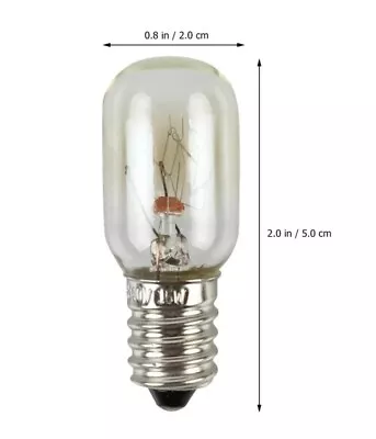 E14 Refrigerator Bulb 120V 15W Decorative Eye-friendly Freezer Fridge Lamp Bulb • $45