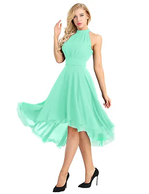 £24.92 • Buy Women Maxi Dress Wedding Bridesmaid Dress Evening Party Cocktail Prom Ball Gown