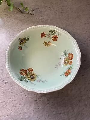 Vintage Mount Clemens Pottery Shabby Chic Scallop Bowl • $5