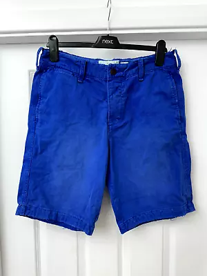 Genuine Mens Abercrombie & Fitch Royal Blue Cargo Shorts • £9.99
