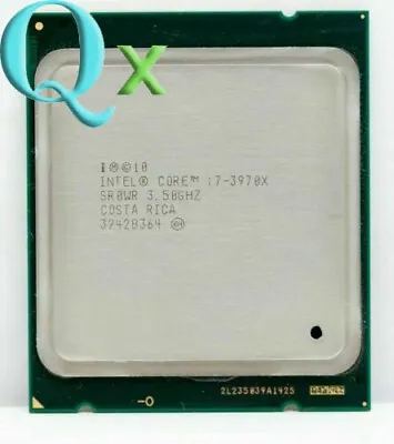 Intel Core Extreme Edition I7-3970X LGA 2011 CPU Processor 3.5GHz Six Core • $71