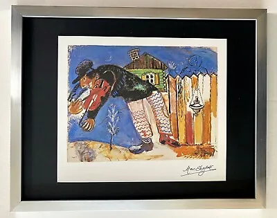 Marc Chagall | Original Vintage 1975 Print | Signed | Framed! • $119
