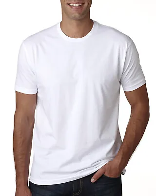NEW Next Level 100% Cotton Men's Premium Fitted Crew Neck XS-XL T-Shirt R-3600 • $6.79