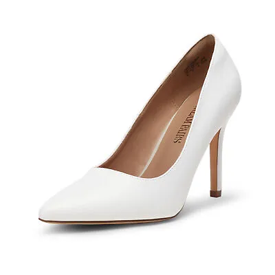 $32.79 • Buy Women High Heel Stilettos Pumps Pointed Toe Slip On Wedding Pump Shoes 4 Inches