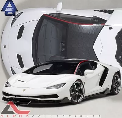 Autoart 79111 1:18 Lamborghini Centenario (bianco Isis/solid White) Supercar • $218.50