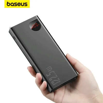 Baseus 20000mAh Power Bank 22.5W External Battery Charger For IPhone 15 14 13 12 • £31.99