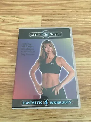 Christi Taylor: Fantastic Four Workouts DVD 2006 2-Disc Set Like New • $24.95