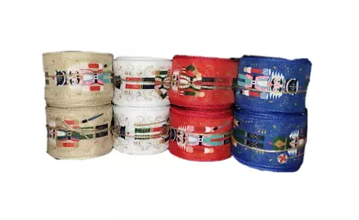 Nutcracker Bundle Set Of 8 Rolls 2.5 Inch X 10 Yards Each • $44