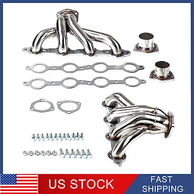 Hugger Headers For LS Conversion Swap Chevy El Camino Monte Carlo GMC Sprint US • $129.99