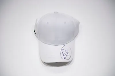 Novak Djokovic Signed Lacoste Tennis Cap Genuine Signature Wimbledon AFTAL COA • $1043.27