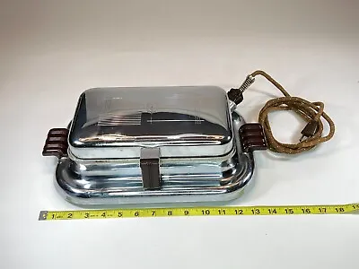 Vintage General Electric GE Waffle Iron Grill 149G37  W/ Cord - Tested • $39.95